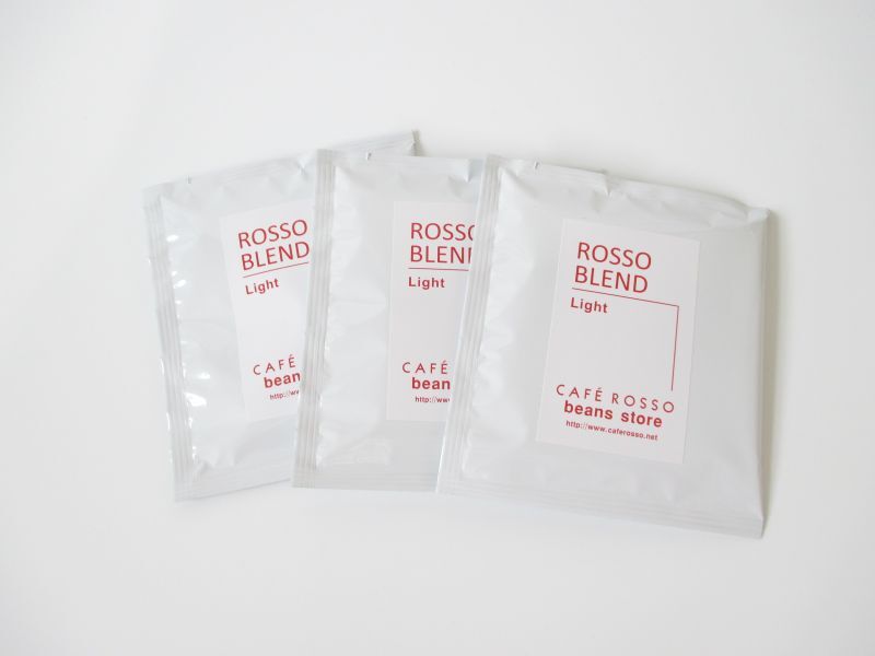 画像: 【浅煎り】ロッソブレンド -ライト- ドリップバッグ　10袋 